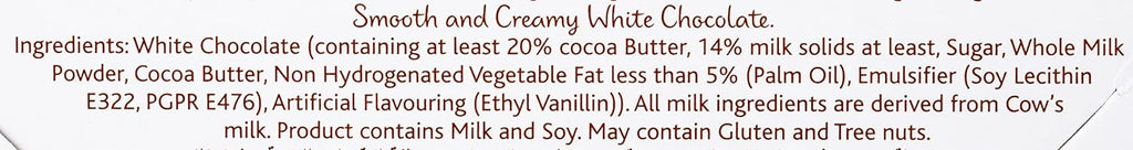 Galaxy White Chocolate Bars, 38g x 24