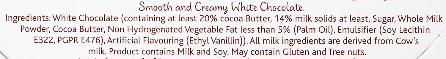 Galaxy White Chocolate Bars, 38g x 24