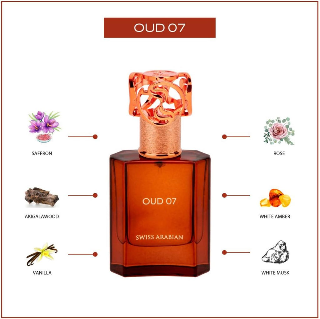 Swiss Arabian Oud 07 Unisex Eau De Parfum 50ml
