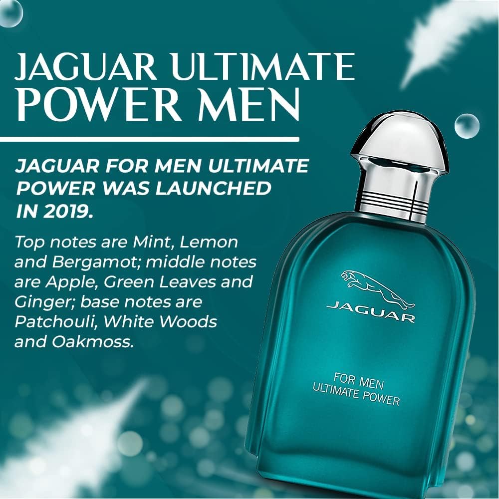 Jaguar Ultimate Power Eau De Toilette Spray By Jaguar For Men