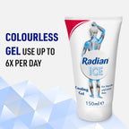 Radian Ice Cooling Gel for Sudden, Acute, Or Shooting Pain, 150ml