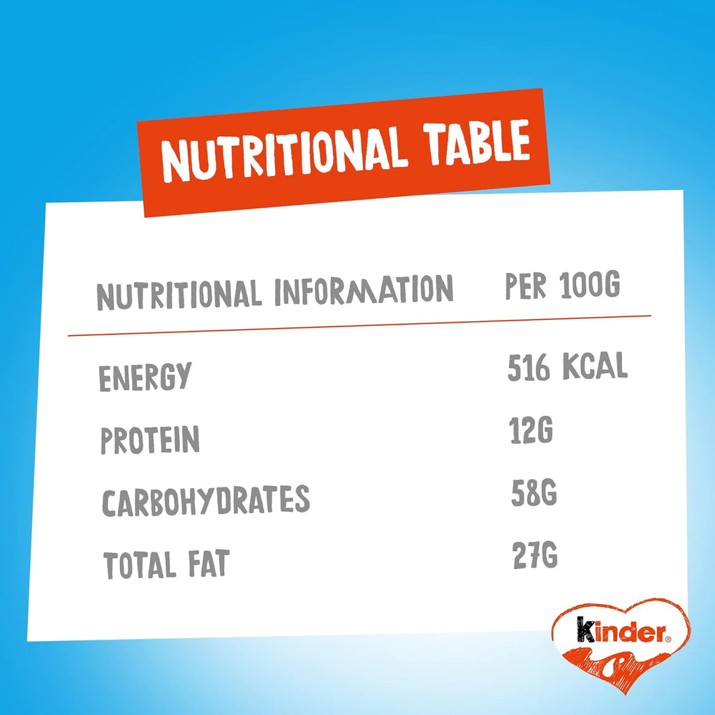 Kinder Chocolate 100G pack of 8