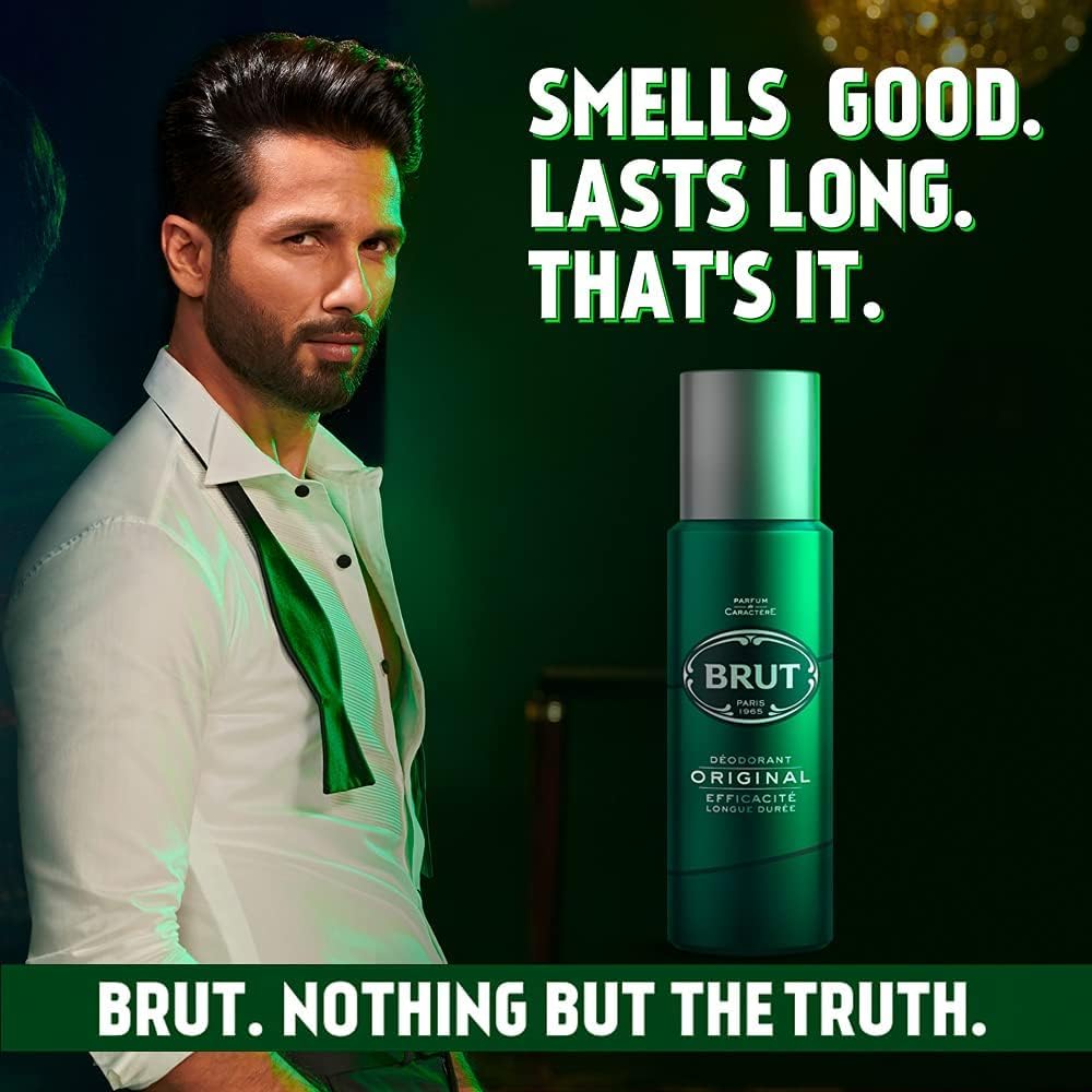 BRUT Original Men Deodorant, 200ml (Pack of 6)