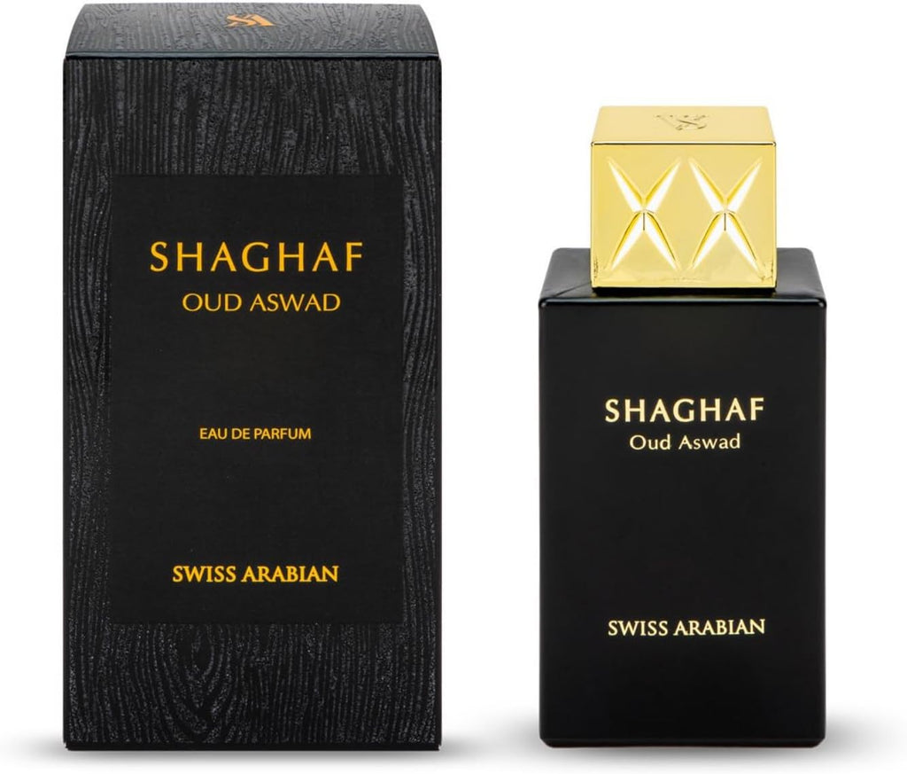 Swiss Arabian Shaghaf Oud Aswad Unisex Eau De Parfum 75ml