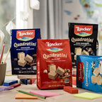 Loacker Quadritini Dark Chocolate Bite Size Wafers - 125 gm