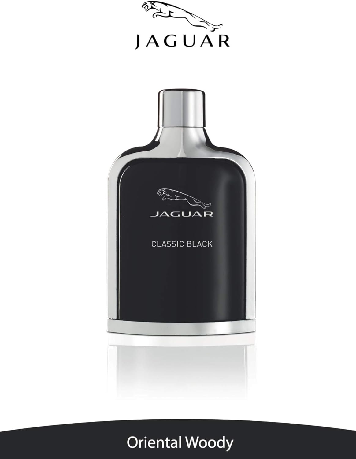 Jaguar Classic Black for Men - Eau de Toilette, 100 ml