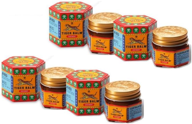 Tiger Balm Red Ointment (9ml, Pack of 4)