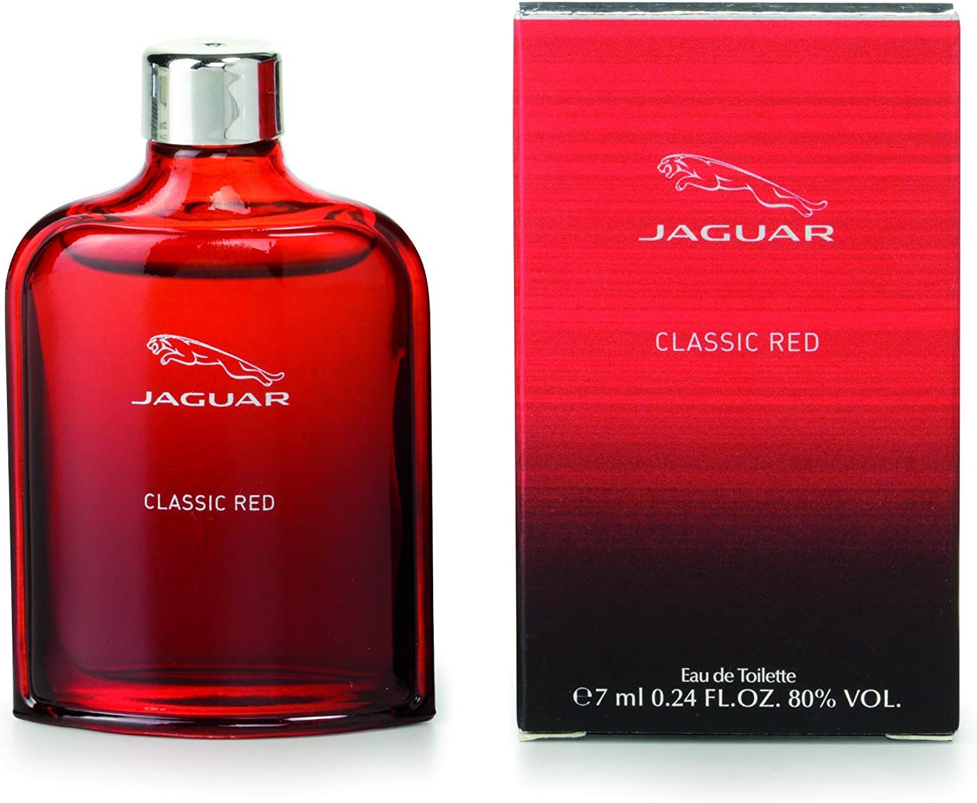 Jaguar Classic Red for Men Eau de Toilette 7ml Mini, Cranberry