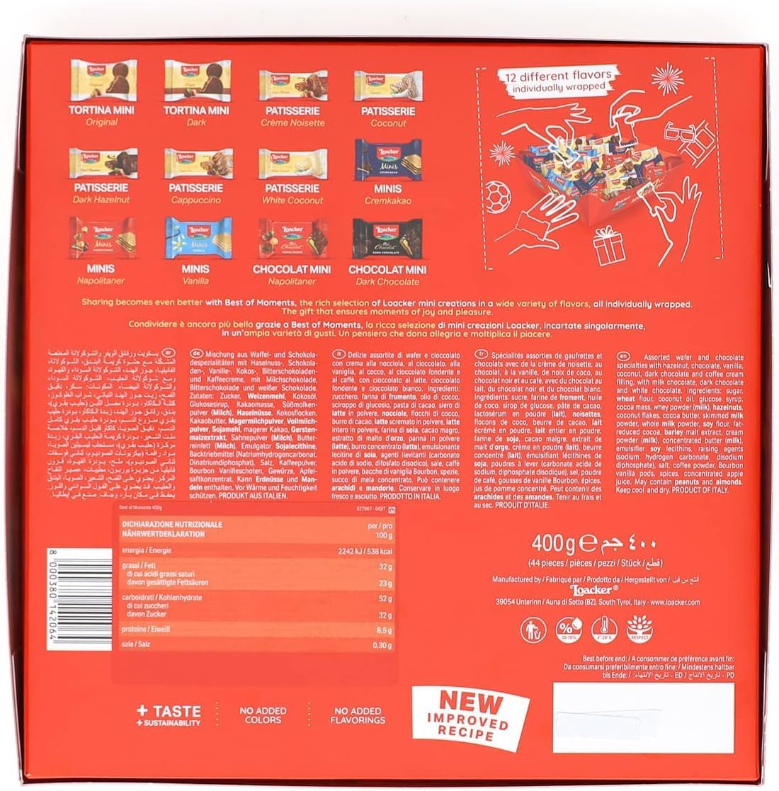 Loacker The Best Of Moments 400g