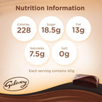 Galaxy Smooth Dark Chocolate Bars, 40g x 24