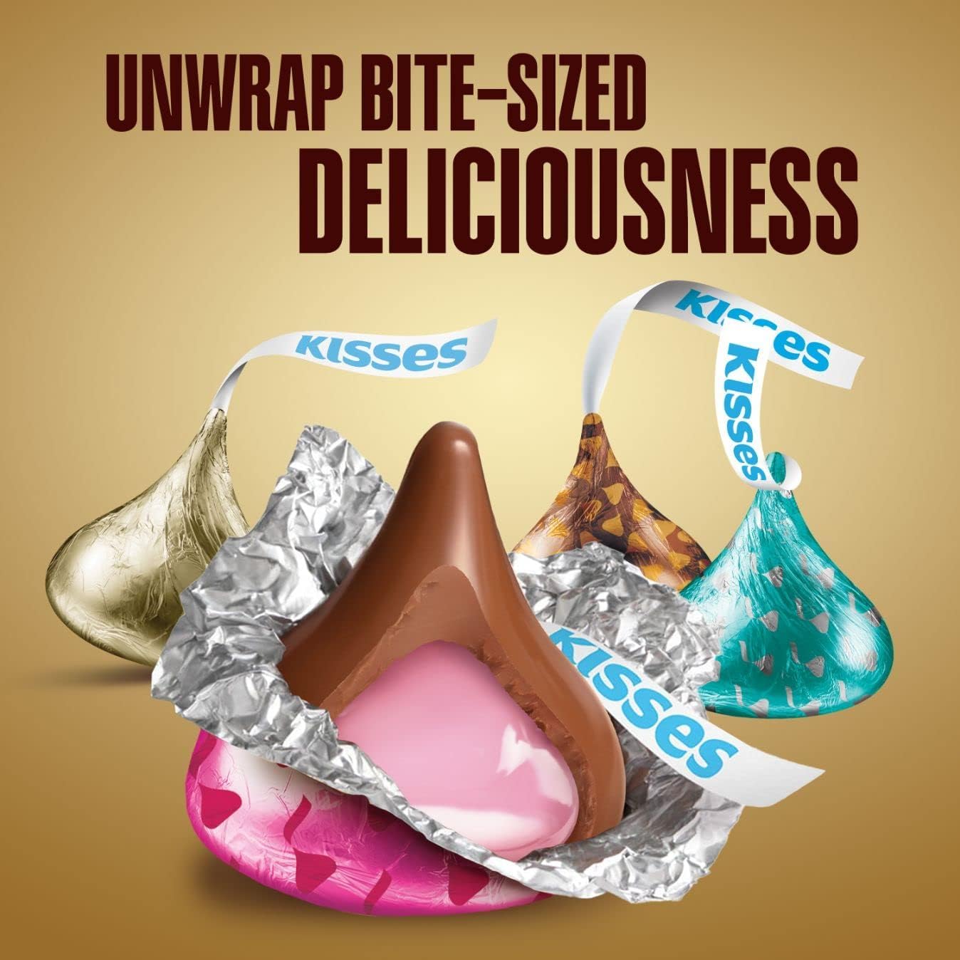 Hershey's Kisses Special Selection, 4 Flavours, 100 g