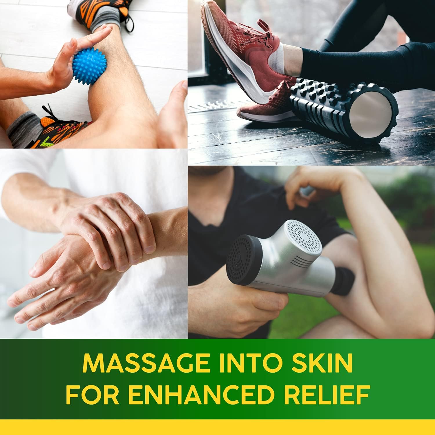 Ebanel Pain Relief Cream, 2.28 Oz Arnica Menthol Arthritis Pain Relief Muscle Rub with MSM, Emu Oil, Hemp Oil, Anti Inflammatory Cream with Camphor, Boswellia for Back Pain, Neck Shoulder Joint Pain