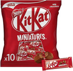 Nestle Kitkat Miniatures Crispy Wafer Finger Covered With Milk Chocolate 110g