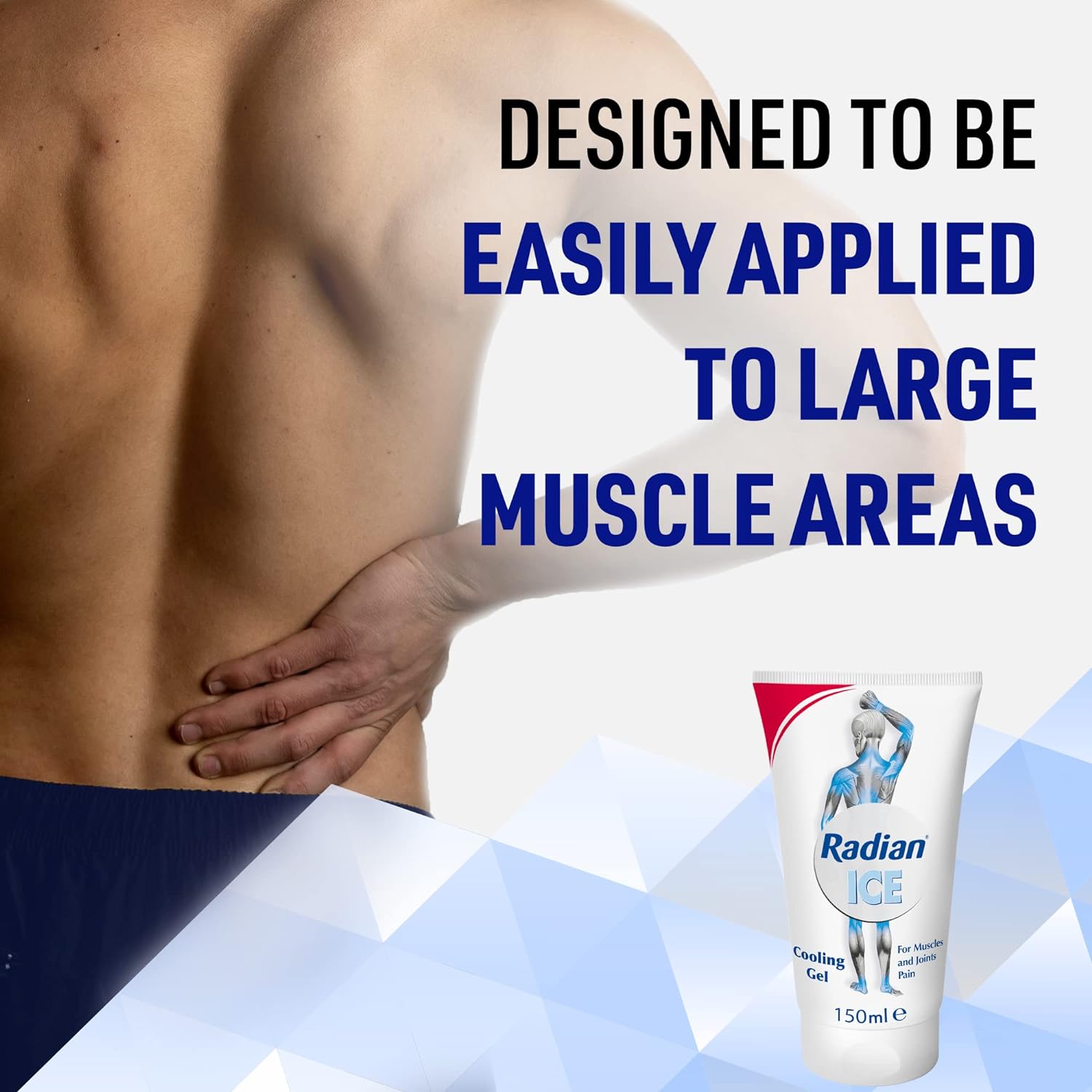Radian Ice Cooling Gel for Sudden, Acute, Or Shooting Pain, 150ml