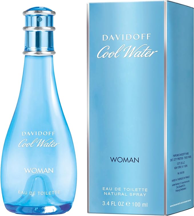 Davidoff Perfume - Cool Water by Davidoff - perfume for women - Eau de Toilette 50 ml