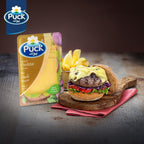 Puck Cheddar Natural Cheese Slices 150g