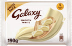 Galaxy White Chocolate Bars, Multipack, 38G X 5