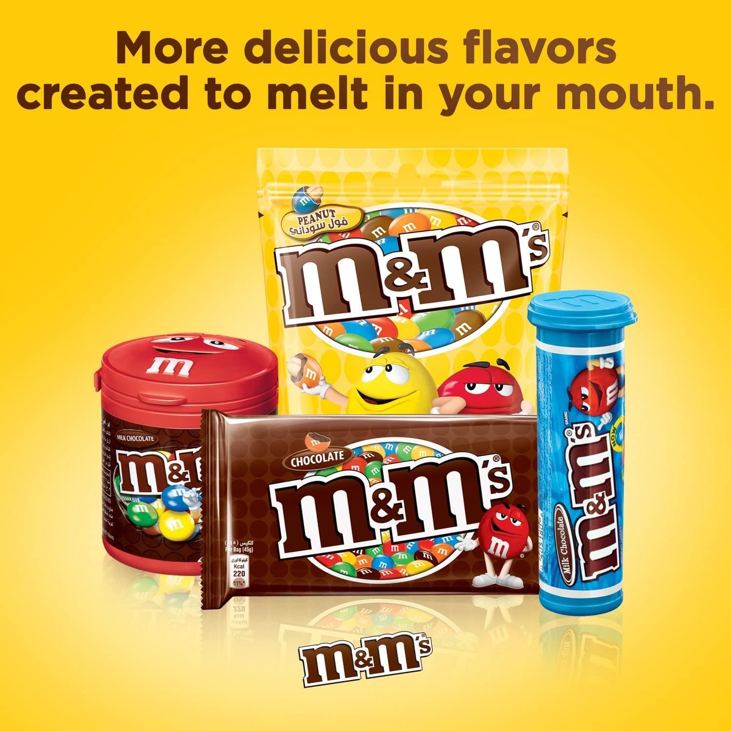 M&M's Milk Chocolate Tube 30.6g
