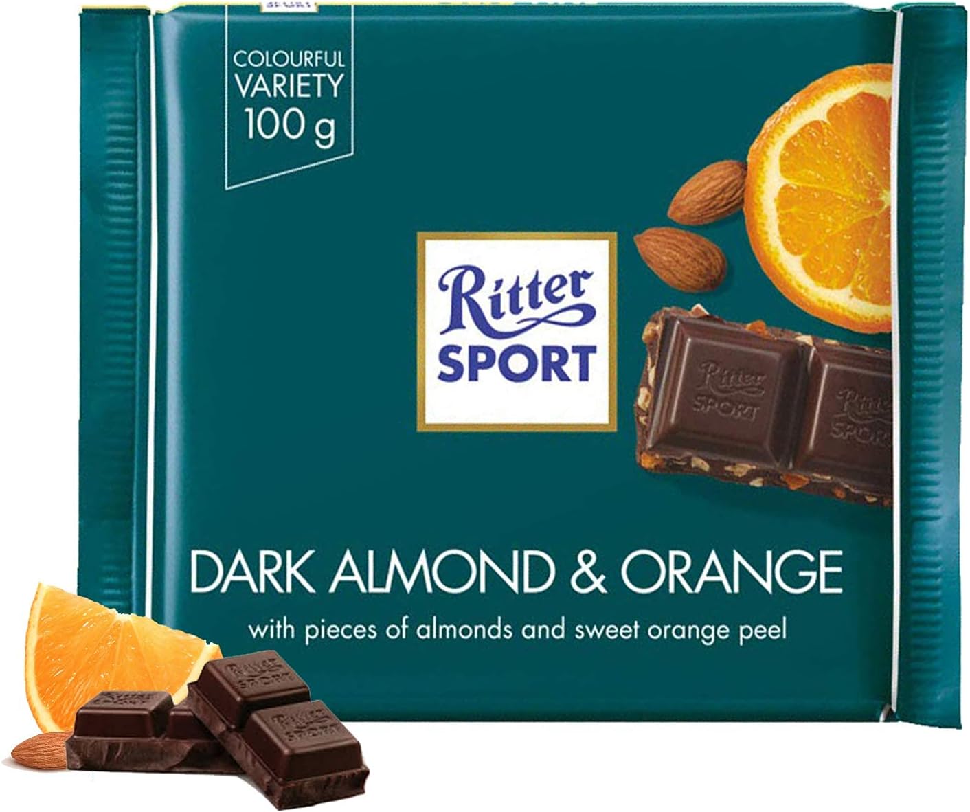 Ritter Sport Almond Orange 100g