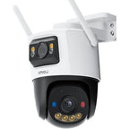 Imou 10MP Outdoor Security Camera with Dual Lens, Wireless Wifi CCTV Home Camera with AI Human Vehicle Detection/Color Night Vision/Work w/Alexa, Cruiser Dual 2 3K+3K Outdoor Surveilliance Camera