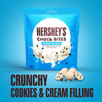 Hershey’s Choco Bites Cookies ‘N’ Creme, with White Chocolate Flavour Coating, 90 g