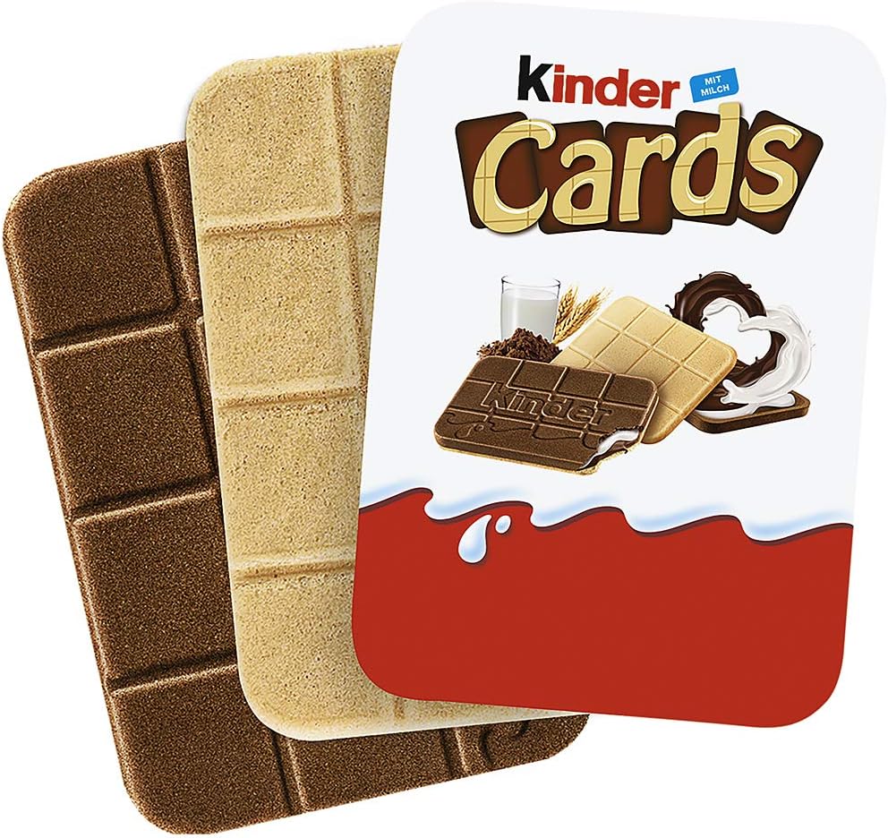 Kinder Cards Chocolate Biscuits 128g