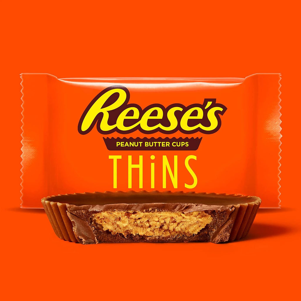 Hershey's Reeseâ€™s Thins, Milk Chocolate and Peanut Butter Cups, 208 g