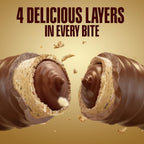 Hershey’s Chocotubes Wafer Roll, with Milk Chocolate and Hazelnut Cream, 18 g