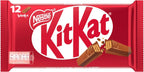Nestle KitKat 2 Finger Milk Chocolate Wafer 17.7g, Pack of 12