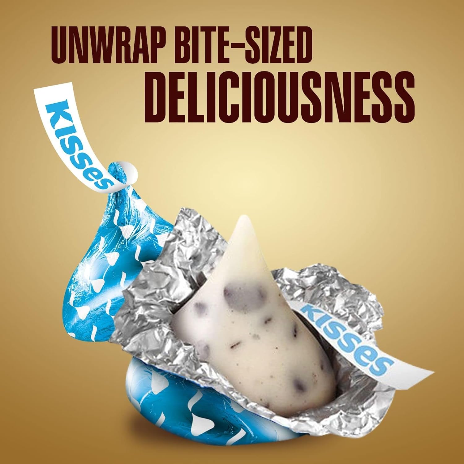 Hershey’s Kisses, Cookies ‘n’ Crème, 100 g