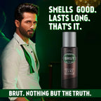 Brut MUSK Long Lasting Fresh Active Odour Protection Signature Scented Body Deodorant Spray for Men - 200 ML