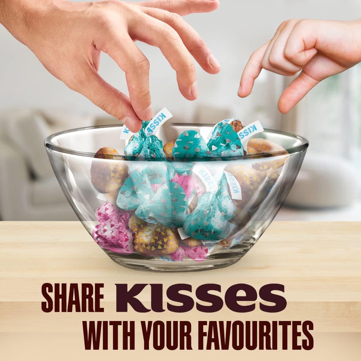 Hershey's Kisses Special Selection, 4 Flavours, 100 g