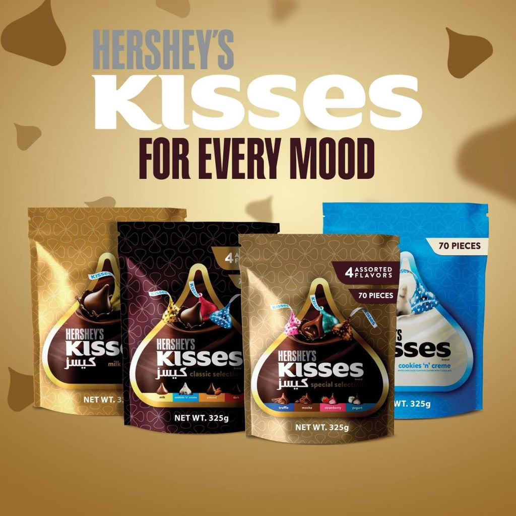 Hershey’s Kisses, Cookies ‘n’ Crème, 100 g