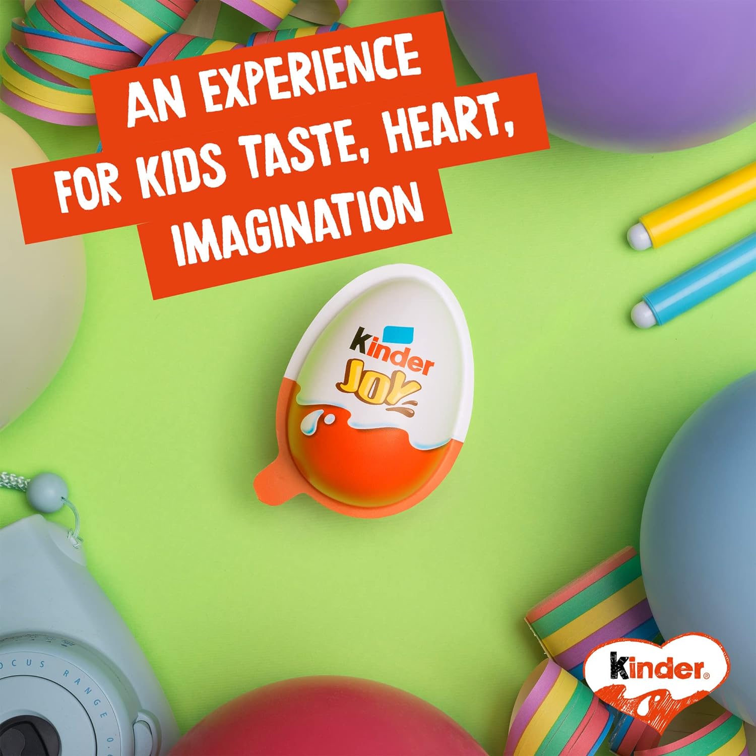 Kinder Joy Girl 60g pack of 3