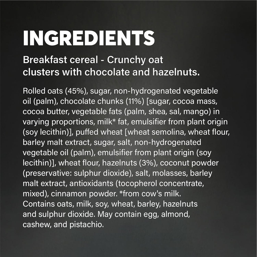 Kellogg's Granola Chocolate With Hazelnuts 600g