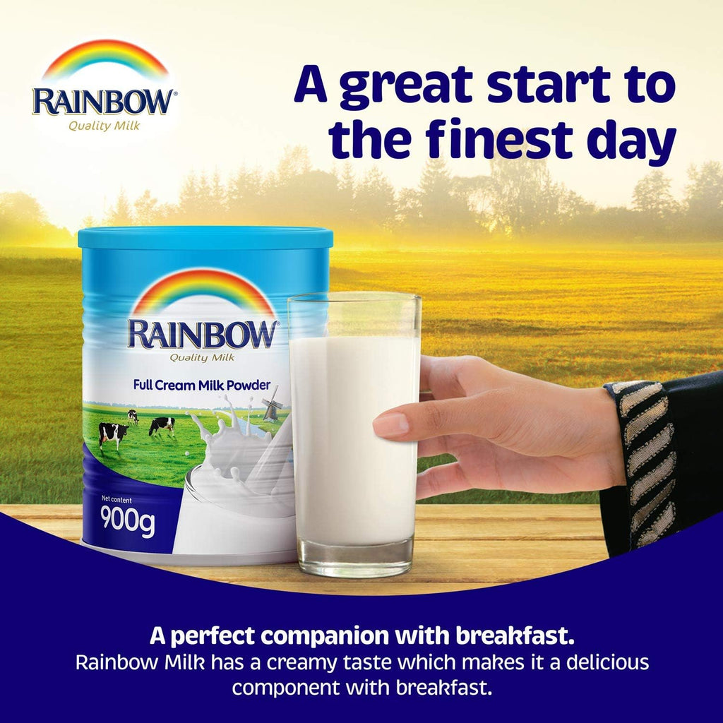 Rainbow Full Cream Powder Milk - 900 G