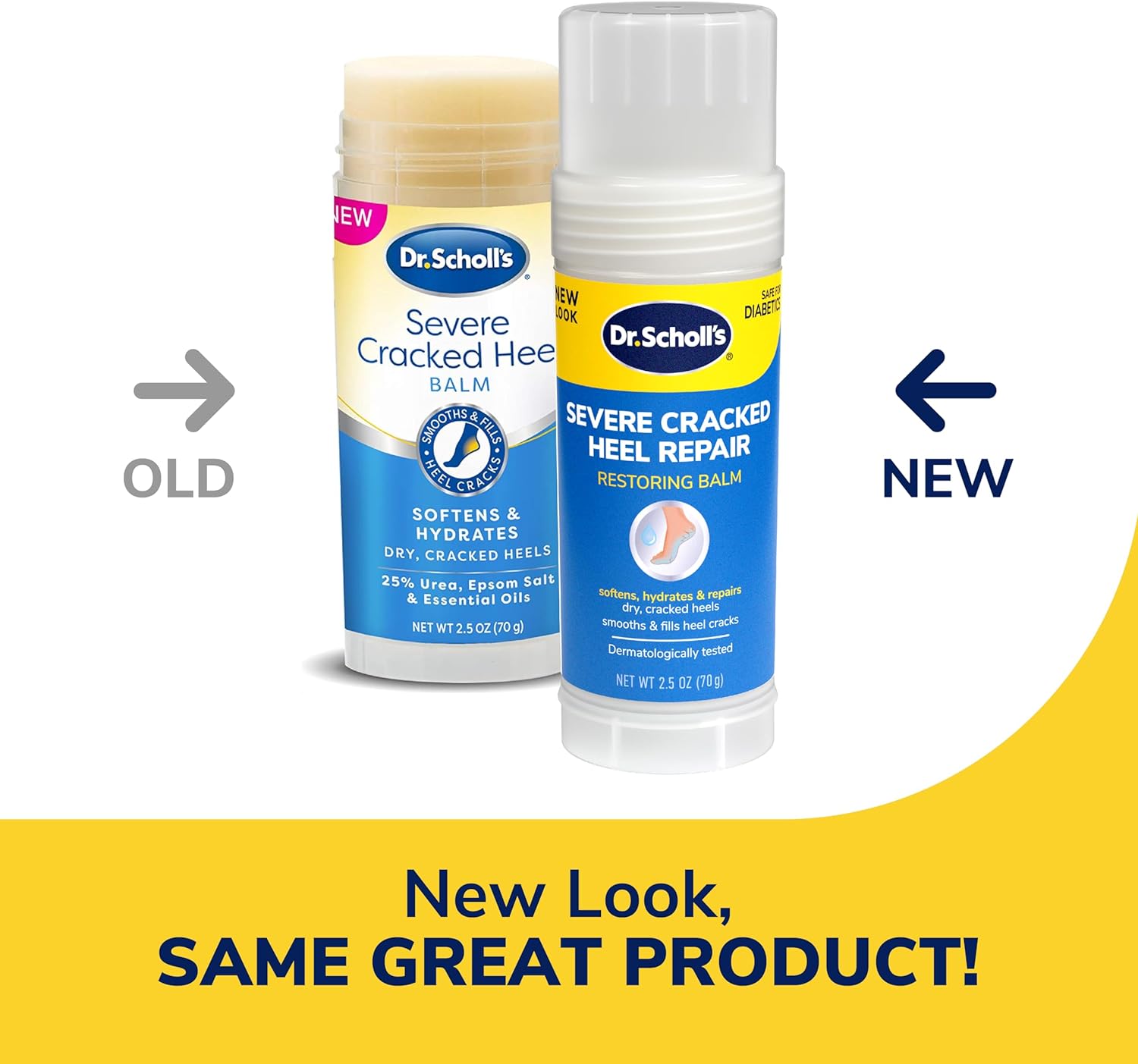 Dr. Scholl's Severe Cracked Heel Repair-Restoring Balm 2.5oz