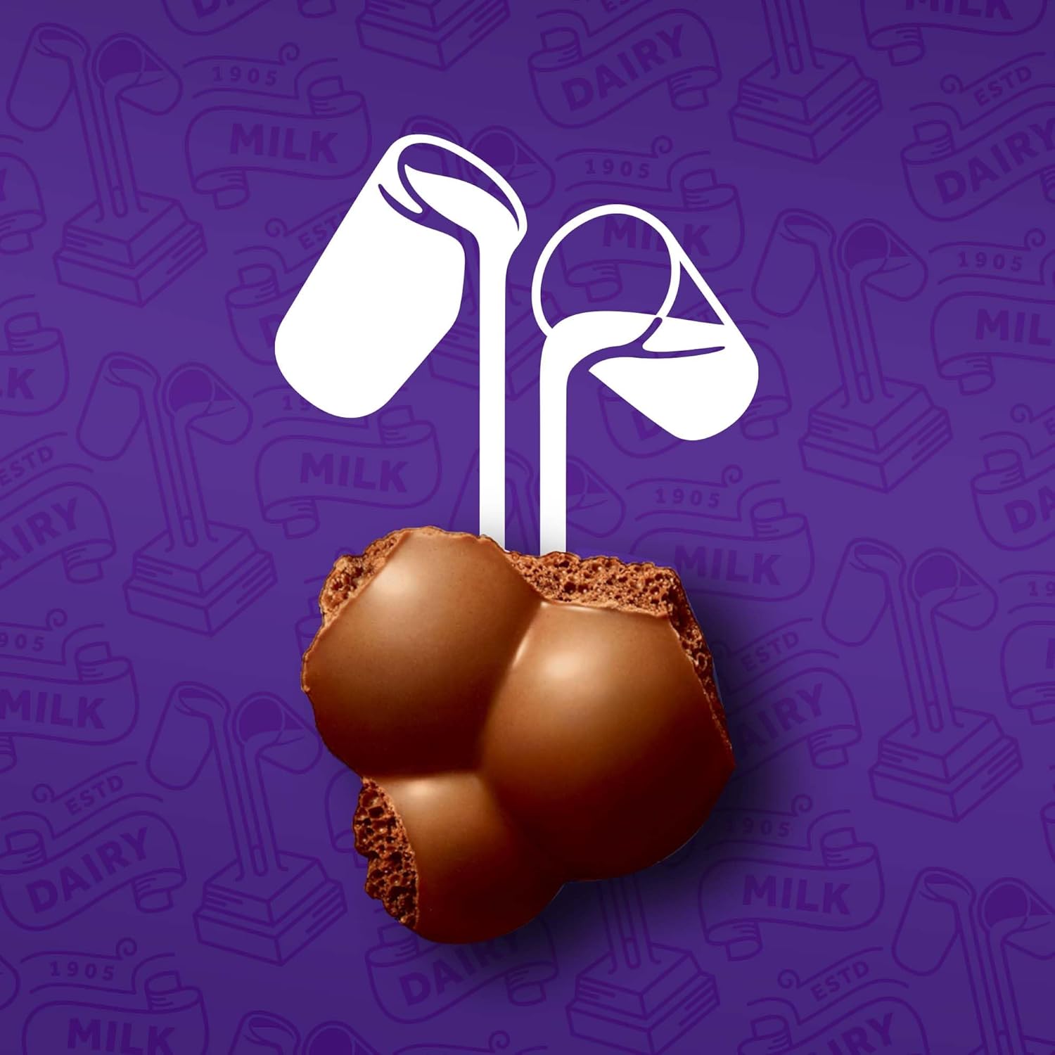 Cadbury Dairy Milk Bubbly Milk Chocolate 28g Pack of 12