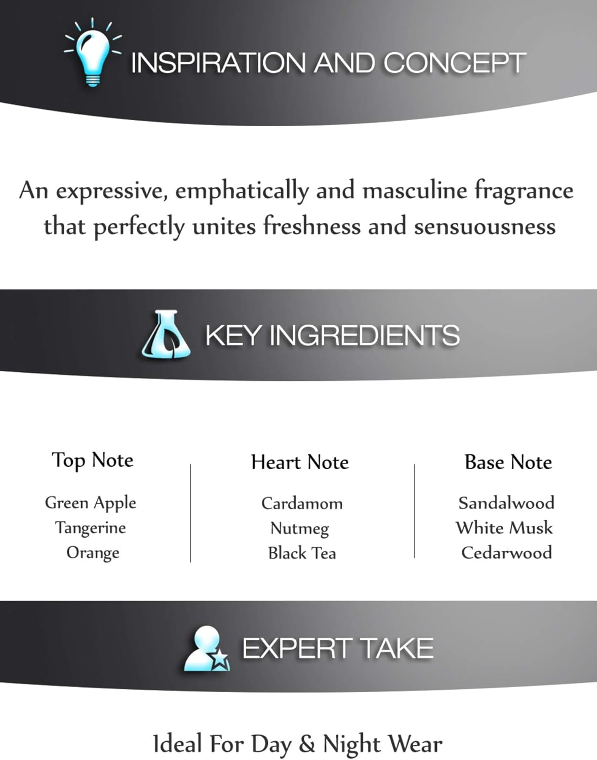 Jaguar Classic Black for Men - Eau de Toilette, 100 ml
