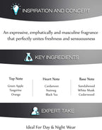 Jaguar Classic Black for Men - Eau de Toilette, 100 ml
