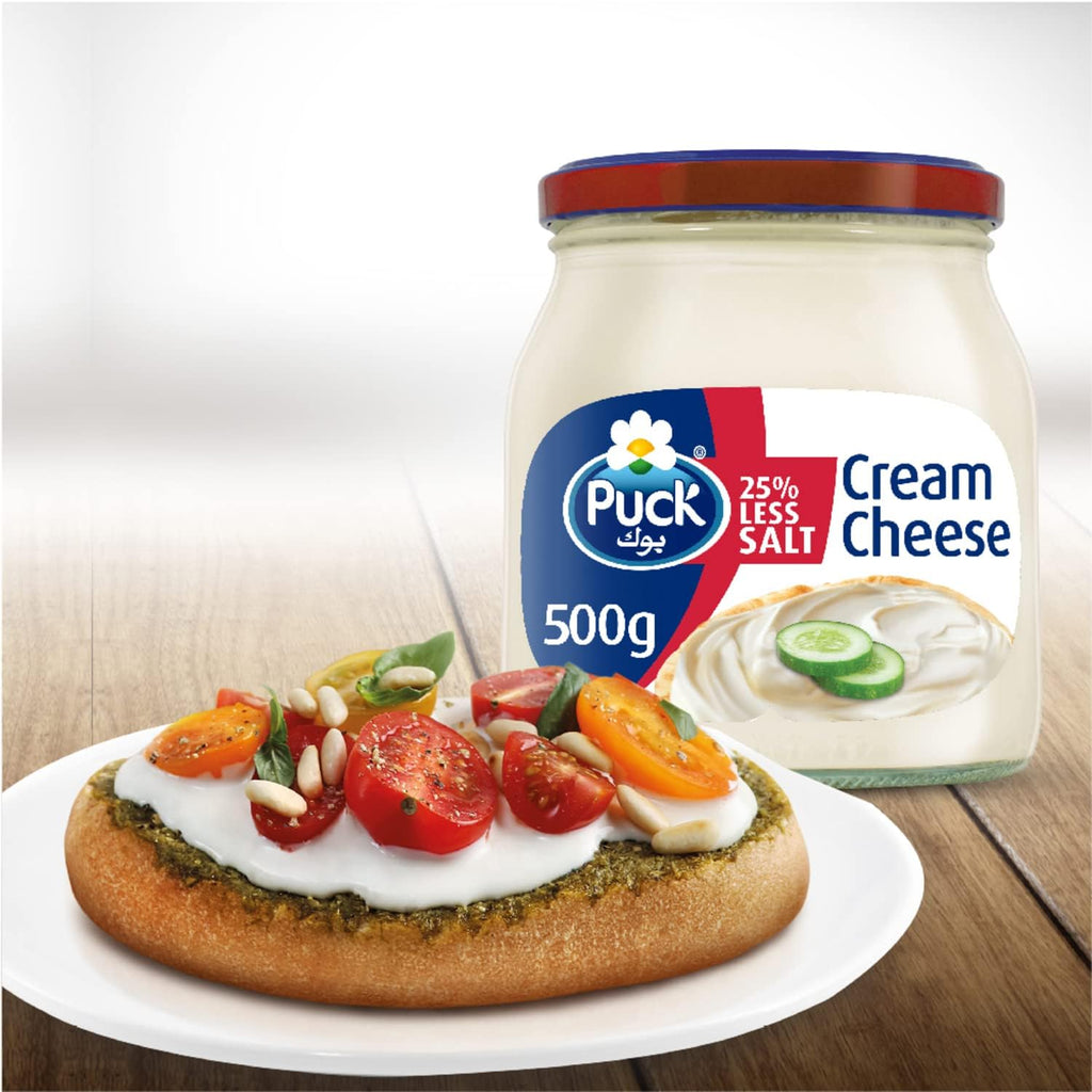 Puck Cream Cheese Low Salt Spread 500g