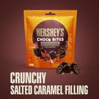 Hershey’s Choco Bites Salted Caramel, with Dark Chocolate Flavour Coating, 90g