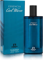 Essencia Cool Wave - Eau de Parfum - By Essensia De Flores - Perfume For Men, 100ml