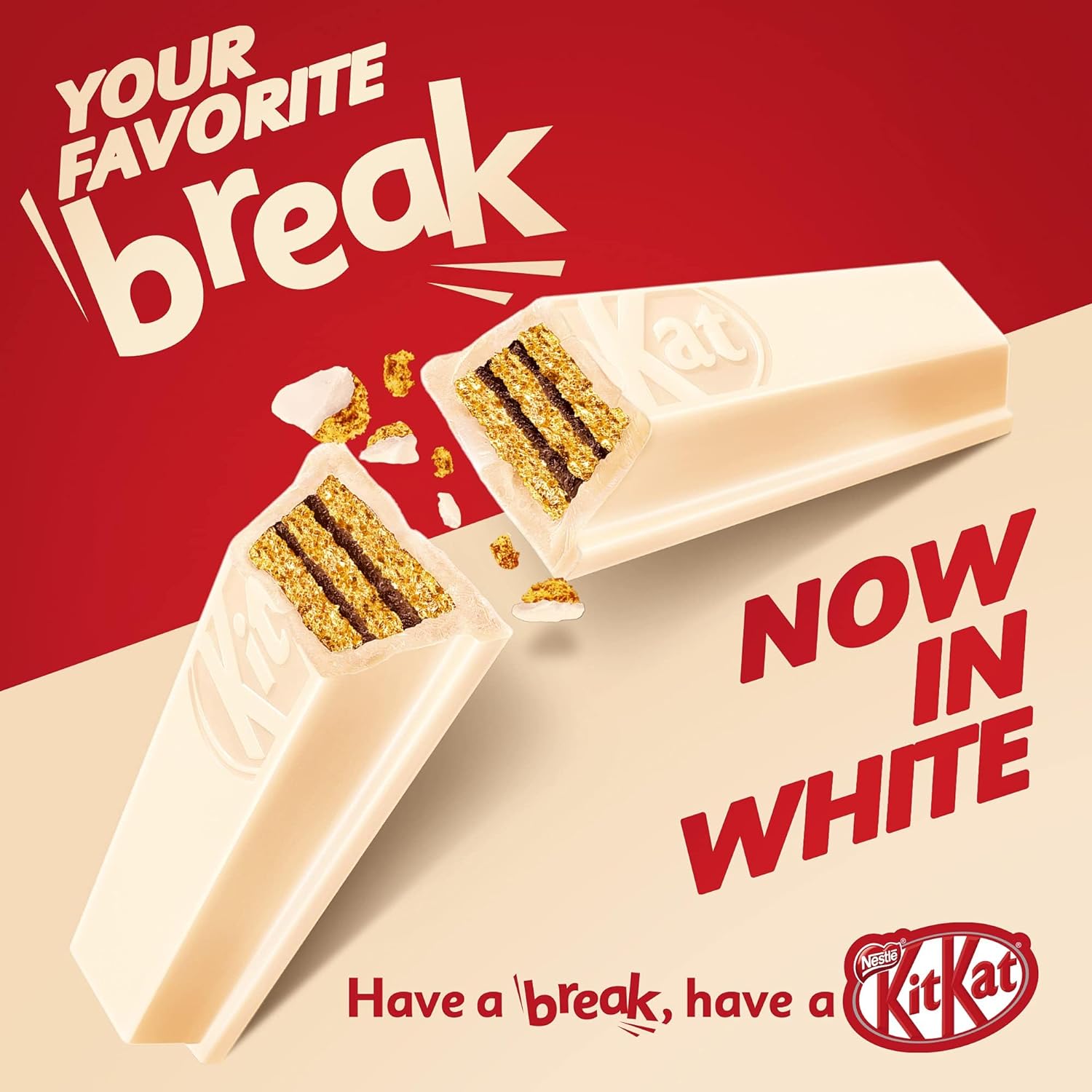 Nestle KitKat 4 Finger White Chocolate Wafer 41.5g