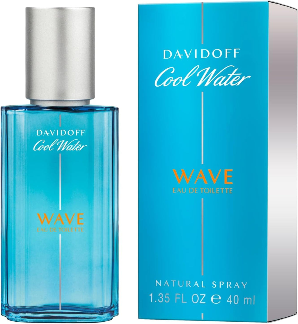 Davidoff cool water wave perfume for men eau de toilette 40ml