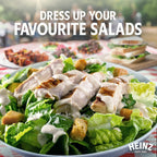 Heinz Original Ranch Salad Dressing Top Down Squeezy Bottle 400ml