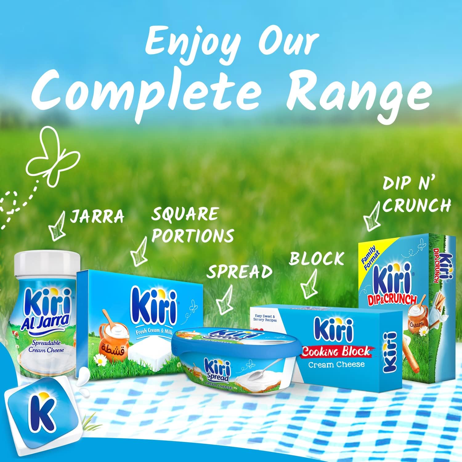 Kiri Cream Cheese Spread 200g