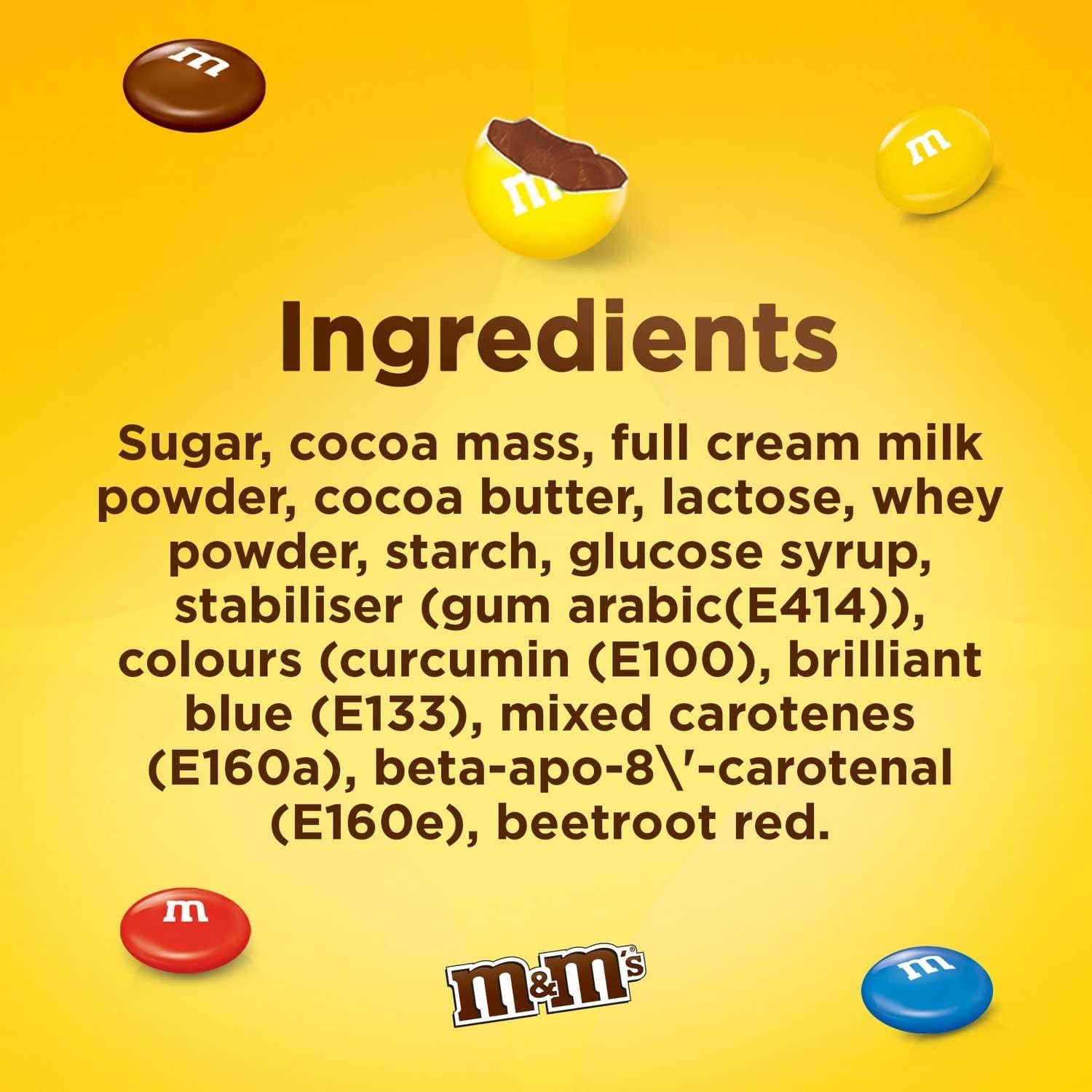 M&M's Milk Chocolate Tube 30.6g