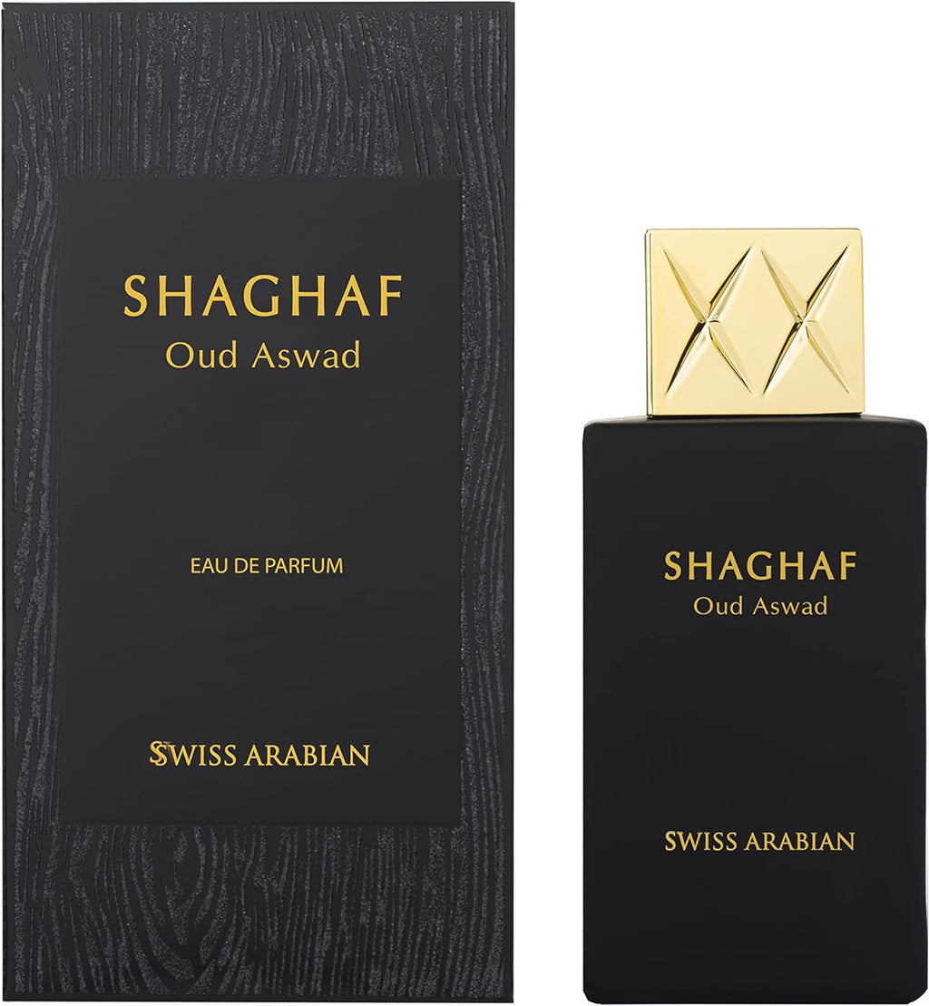 Swiss Arabian Shaghaf Oud Aswad Unisex Eau De Parfum 75ml