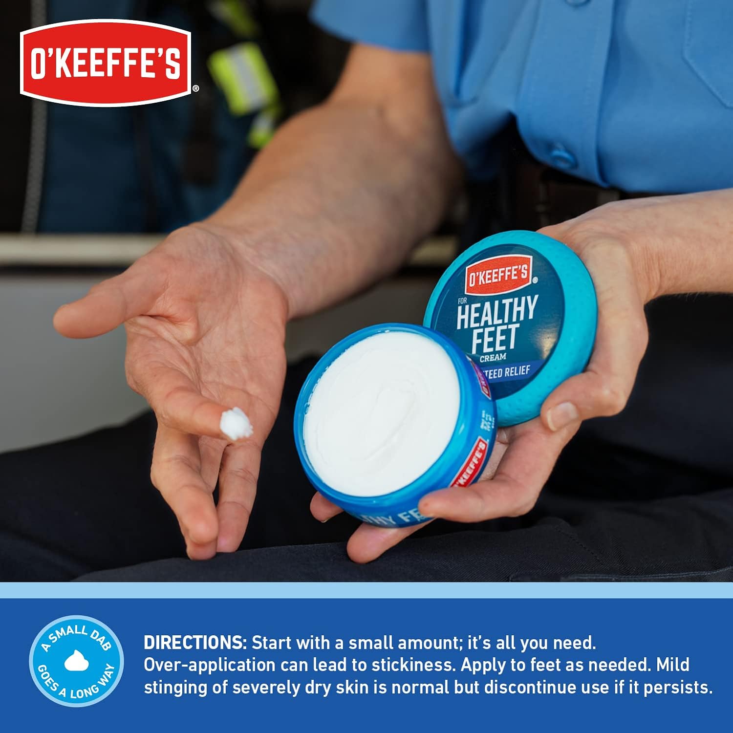 O'Keeffe's Healthy Feet Jar 91g